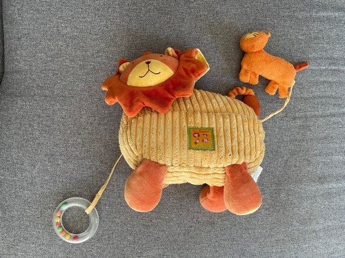 Doudou peluche eléphant beige - peluche,