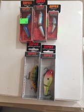 LOT OF 5 Misc. RAPALA Jointed