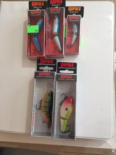 Lot misc rapala jointed - lot, of
