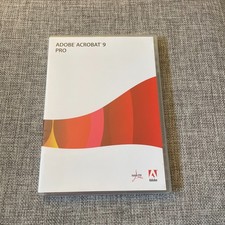 Adobe Acrobat Pro 9 for