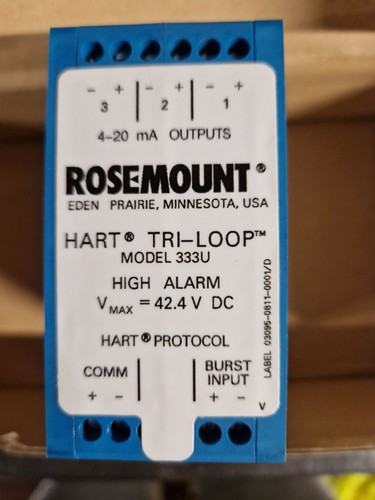Rosemount model 333u hart tri - model,