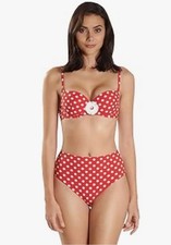 bikini 3 pièces Aubade Escale à St-Bart. 1 haut push-up 90B 1 haut 90B 1 bas S