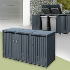 Abri pour poubelles habillage