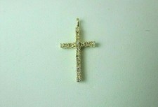 Pendentif Croix En Or Jaune