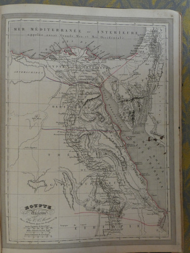 Carte issue atlas geographie