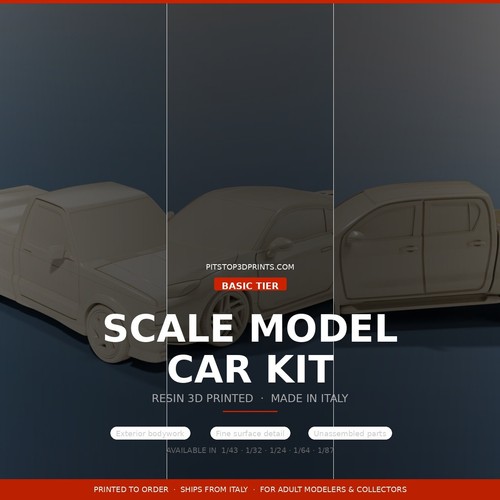 Basic resin printed scale - basic,