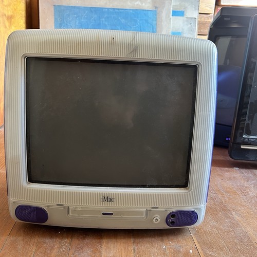 Apple imac vintage purple - vintage,