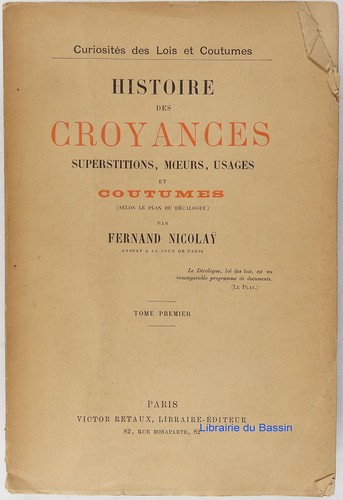 Histoire croyances