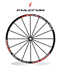 fulcrum sticker kit RED METAL