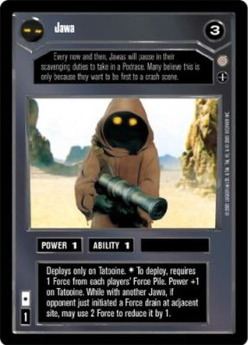 Jawa star wars ccg - jawa,
