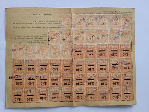 Timbres socio postaux - (46),