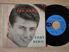 45T EP TONY RENIS - PERCHE PERCHE - PATHE MARCONI EMF 336 - 1963