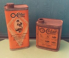 O CEDAR POLISH LOT 2 BIDONS