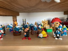 lot de schtroumpfs vintage