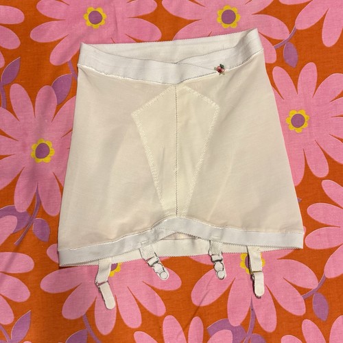 60s vintage open bottom panty - open,