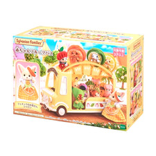 Ensemble de bus bébé fruits