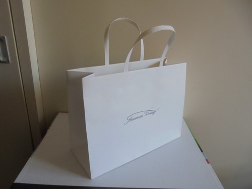 Sac papier carton - , blanc