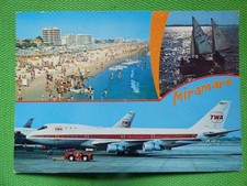 AEROPORTO  RIMINI MIRAMARE B 747 TWA     / AEROPORT / AIRPORT / FLUGHAFEN