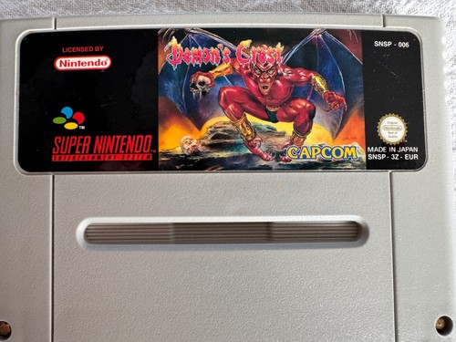 Demon crest super - super, nintendo
