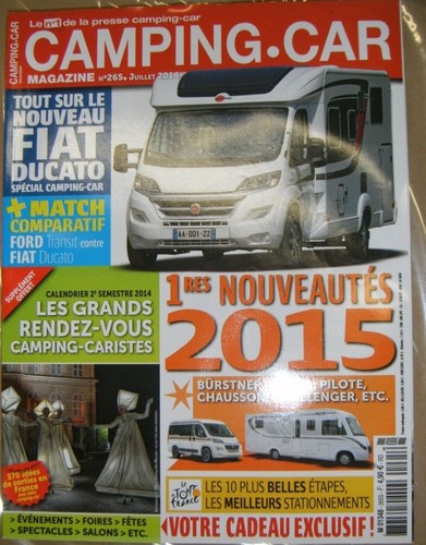 Camping car 265 2014 - car, fiat