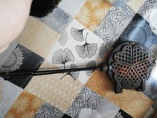 Ancien Gaufrier En Fonte 5