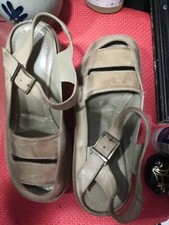 Spartiates cuir taille - cuir,