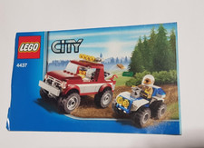 LEGO, notice  manuel instruction lego city 4437 voitures