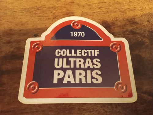 Sticker collectif ultras paris - sticker,