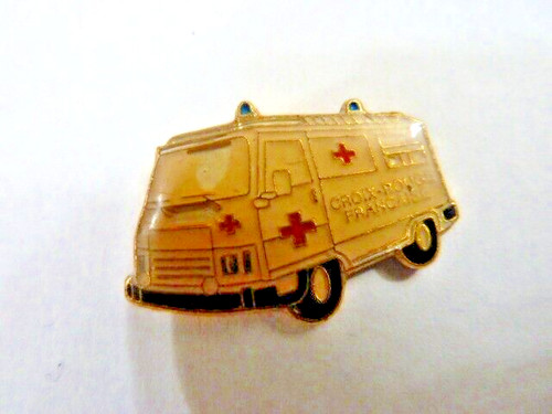 Pin croix rouge - rouge,