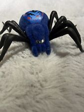 Migale moose qui bouge, yeux lumineux