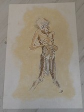 Pastel représentant "GOLLUM"
