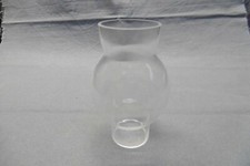 verre neuf de lampe genre Pigeon, base diamètre 33 mm, verre clair (réf SP1)