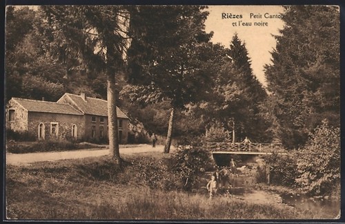 Cpa rièzes petit canton - cpa, et
