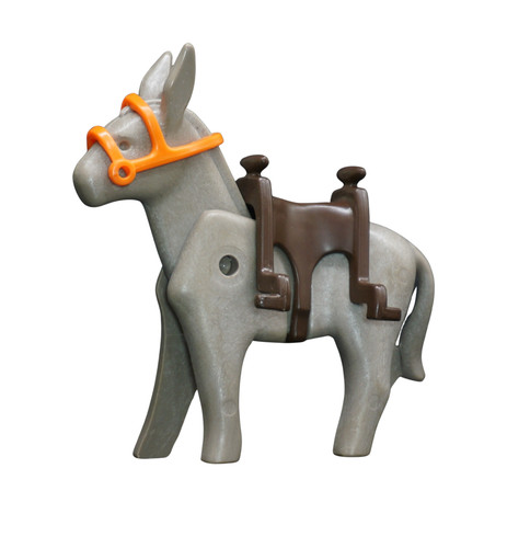 Playmobil âne avec selle - , et