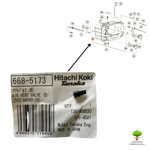 Vanne purge original 6685173 - purge,