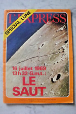 ANCIEN MAGAZINE L'EXPRESS 940 1969 SPECIAL LUNE DESSIN SEMPE