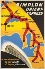 AFFICHE   Poster Simplon