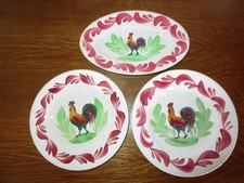Lot de 2 petites assiettes