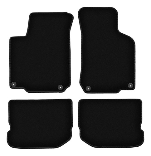 Tapis sol velours - de, noir
