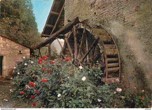 Carte postale moulin - carte,