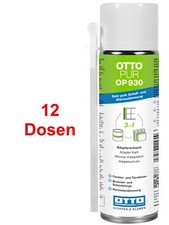 12x Ottopur OP930 500ml 1 Mousse Isolante Mousse de Construction Montage Mousse