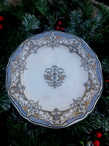 Assiette ancienne gien - assiette,