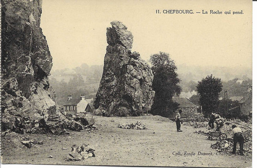 Cpa animée cherbourg la - cherbourg,