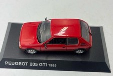 1/43 Peugeot 205 1.9 GTI Rouge 1989 Norev