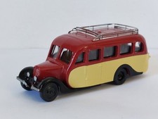 Norev 1/87 .  Citroen U23 Autobus  Beige/Bordeaux 1947  Neuf  avec boite.