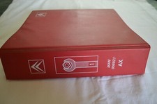 CITROEN AX MANUEL D'ATELIER N° 8921 MAN REPARATION MECANIQUE 1986 VEHICULE AUTO 