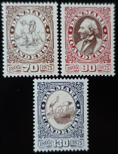 Timbres danemark hans - du,