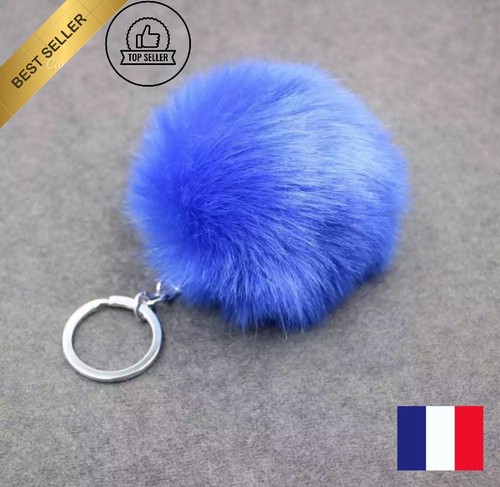 Porte clé bijoux sac pompon - porte,