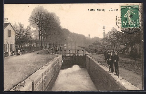 Cpa fains meuse - cpa, /meuse,