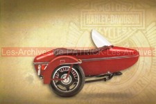 HARLEY-DAVIDSON Side-Car Sidecar (seul only) : Carte Postale Moto Postcard #0227